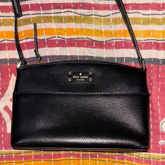 Kate Spade Black Leather Crossbody Bag - Picture 4 of 4